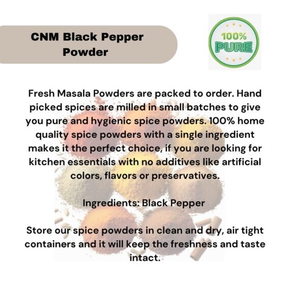 CNM Black Pepper Powder - Image 2