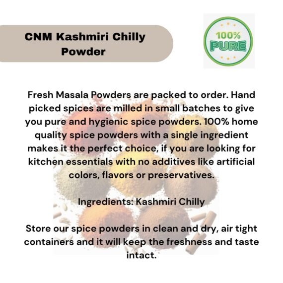 CNM Kashmiri Chilly Powder - Image 2