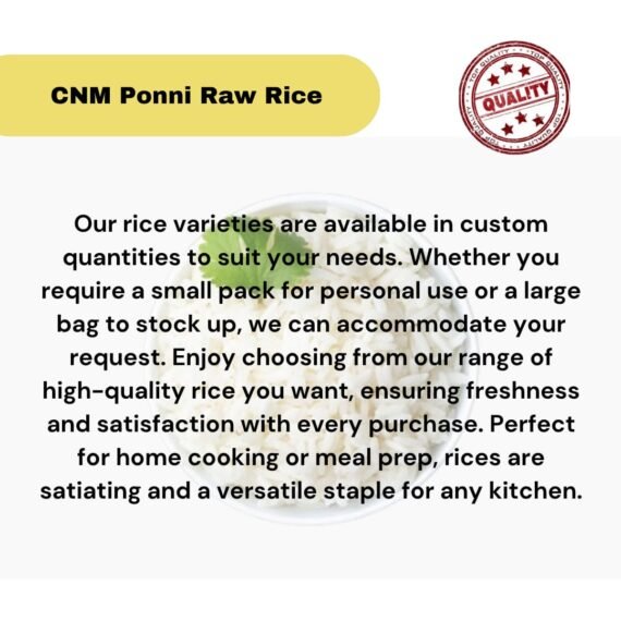 CNM Ponni Raw Rice - Image 2
